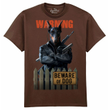 The Coloured House Erwachsenen T-Shirt "Beware Of...