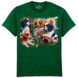 The Coloured House Erwachsenen T-Shirt "Puppies In...