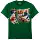 The Coloured House Erwachsenen T-Shirt "Puppies In The Garden"