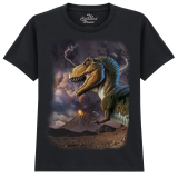 The Coloured House Kinder T-Shirt "Volcano Rex"