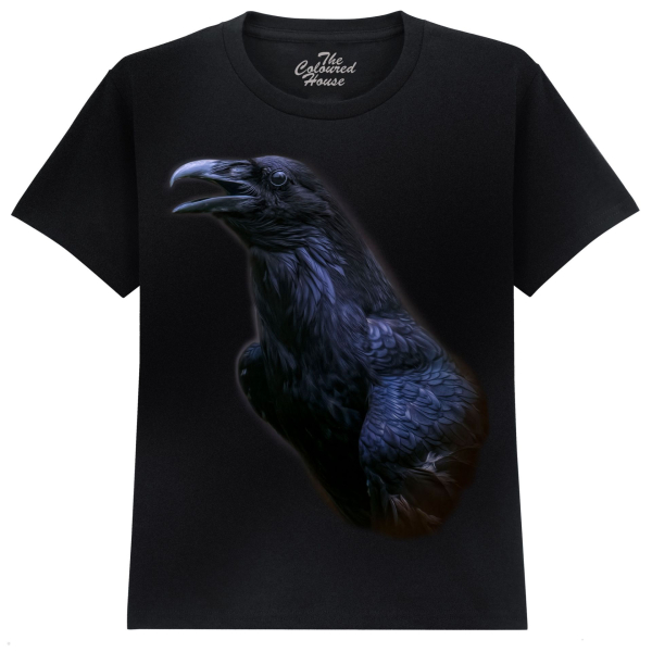 The Coloured House Kinder T-Shirt "The Messenger - Raven"