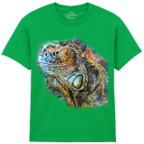 The Coloured House Kinder T-Shirt "Iguana Spirit Of Contentment"