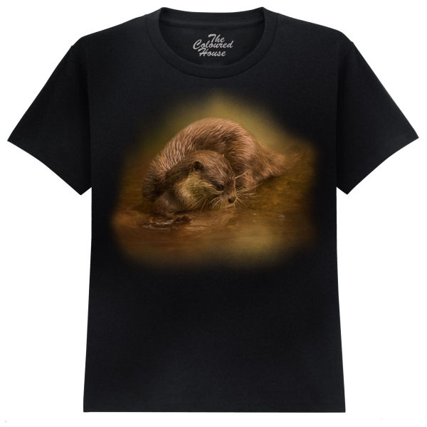 The Coloured House Kinder T-Shirt "Otter Curiosity"
