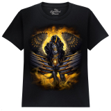 The Coloured House Kinder T-Shirt "Black Pegasus"