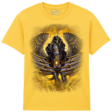 The Coloured House Kinder T-Shirt "Black Pegasus"