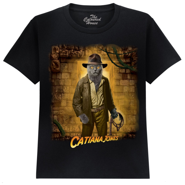 The Coloured House Kinder T-Shirt "Catiana Jones"