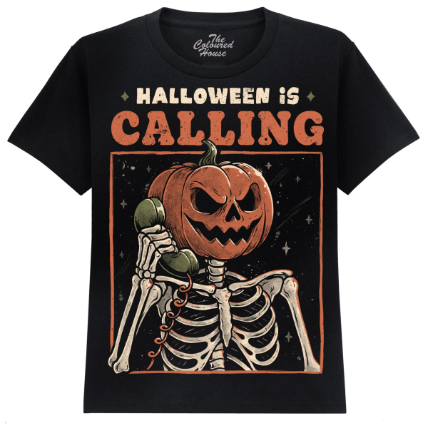 The Coloured House Kinder T-Shirt "Halloween Is Calling"