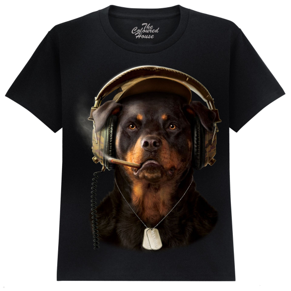 The Coloured House Kinder T-Shirt "Sergeant Rott"