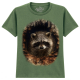 The Coloured House Kinder T-Shirt "Through The Woodland Window - Racoon"