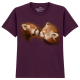 The Coloured House Kinder T-Shirt "The Kiss - Red Panda"