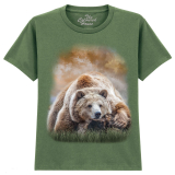 The Coloured House Kinder T-Shirt "Bearly Awake"