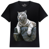 The Coloured House Kinder T-Shirt "White Knight - Tiger"