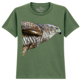 The Coloured House Kinder T-Shirt "Watchful - Hawk"