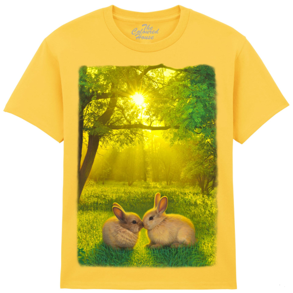 The Coloured House Kinder T-Shirt "Summer Love Bunnies"