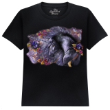 The Coloured House Kinder T-Shirt "Blue Rose -...