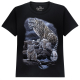 The Coloured House Kinder T-Shirt "Snow Leopards Family"