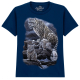 The Coloured House Kinder T-Shirt "Snow Leopards Family"