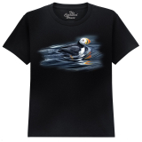 The Coloured House Kinder T-Shirt "Swimming Puffin"