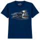 The Coloured House Kinder T-Shirt "Swimming Puffin"