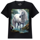 The Coloured House Kinder T-Shirt "Mystic White Horse"