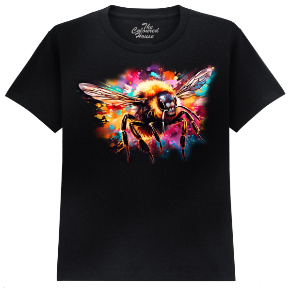 The Coloured House Kinder T-Shirt "Colorful Bee"