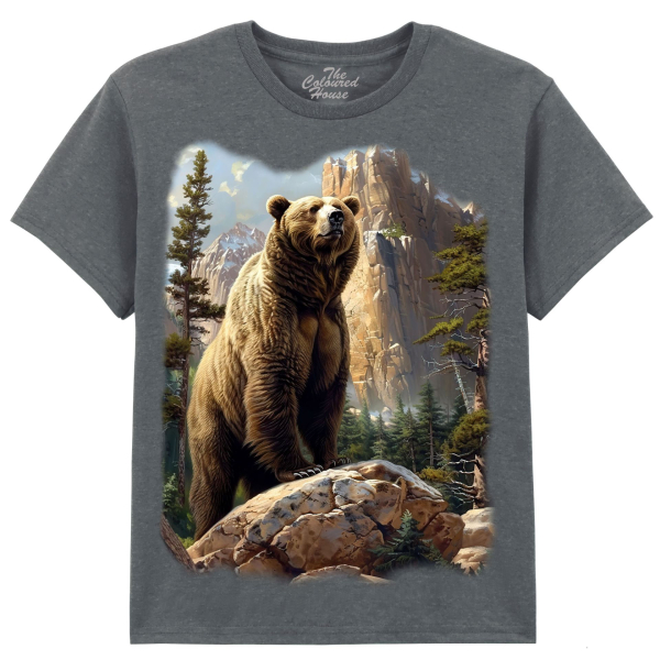 The Coloured House Kinder T-Shirt "Ruler Of The Forest - Bear"