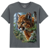 The Coloured House Kinder T-Shirt "Mountain Lion Portrait"