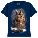 The Coloured House Kinder T-Shirt "Imperial Owl"