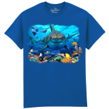 The Coloured House Erwachsenen T-Shirt "Great White...
