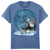 The Coloured House Erwachsenen T-Shirt "Celtic Wolf"