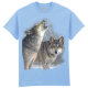 The Coloured House Erwachsenen T-Shirt "Snowfall Wolves"
