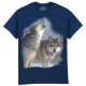 The Coloured House Erwachsenen T-Shirt "Snowfall Wolves"