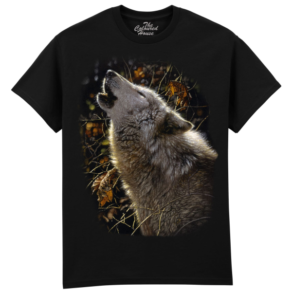 The Coloured House Erwachsenen T-Shirt "Songs Of Autumn - Wolf"