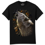 The Coloured House Erwachsenen T-Shirt "Songs Of Autumn - Wolf"