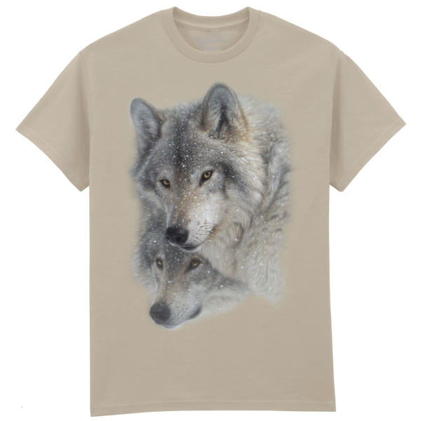 The Coloured House Erwachsenen T-Shirt "Wild Devotion - Wolves"