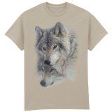 The Coloured House Erwachsenen T-Shirt "Wild Devotion - Wolves"