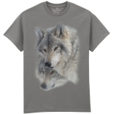 The Coloured House Erwachsenen T-Shirt "Wild Devotion - Wolves"