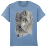 The Coloured House Erwachsenen T-Shirt "Wild Devotion - Wolves"
