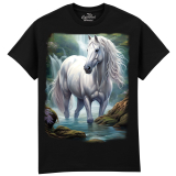 The Coloured House Erwachsenen T-Shirt "Mystic White...