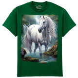 The Coloured House Erwachsenen T-Shirt "Mystic White...