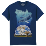The Coloured House Erwachsenen T-Shirt "One Earth,...