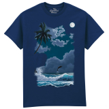 The Coloured House Erwachsenen T-Shirt "Serene...