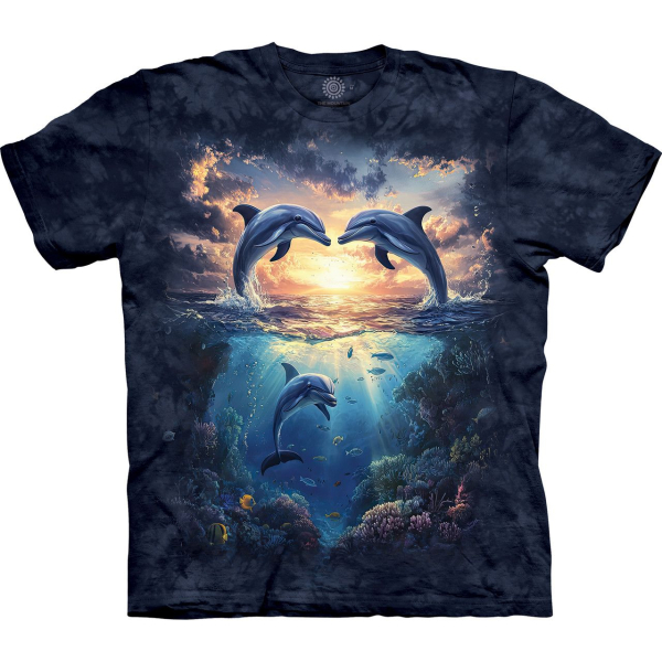 The Mountain Erwachsenen T-Shirt "Dolphin Love"