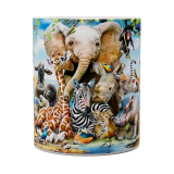 Kaffeetasse, Mug, Kaffebecher "African Smile"