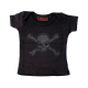Darkside Baby T Shirt  "Distressed Skull"