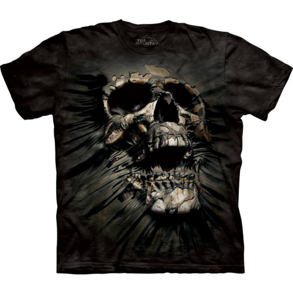 The Mountain Erwachsenen T-Shirt "Breakthrough Skull"