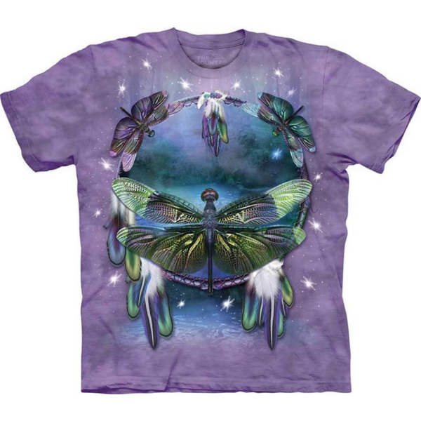 The Mountain Erwachsenen T-Shirt "Dragonfly Dreamcatcher"