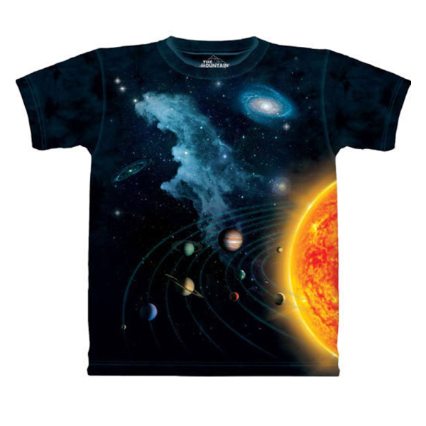 The Mountain Kinder T-Shirt "Solar System" XL - 164/176