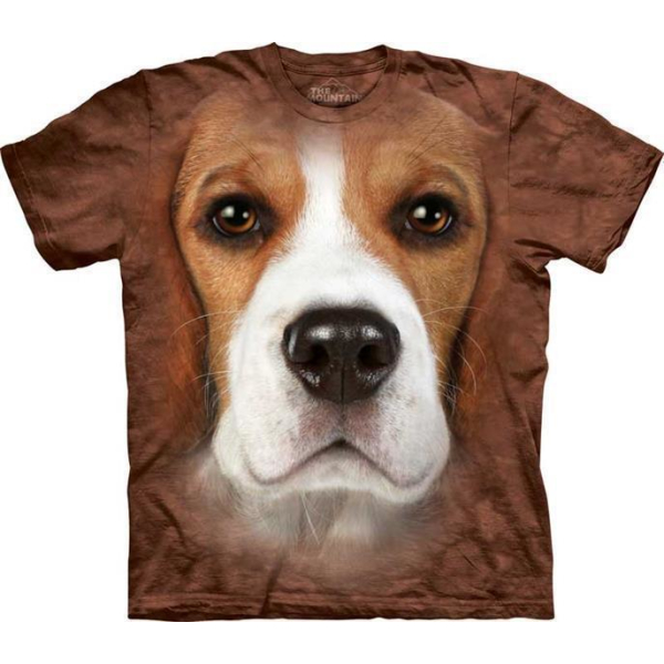 The Mountain Erwachsenen T-Shirt "Beagle Face"