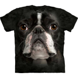 The Mountain Erwachsenen T-Shirt "Boston Terrier...